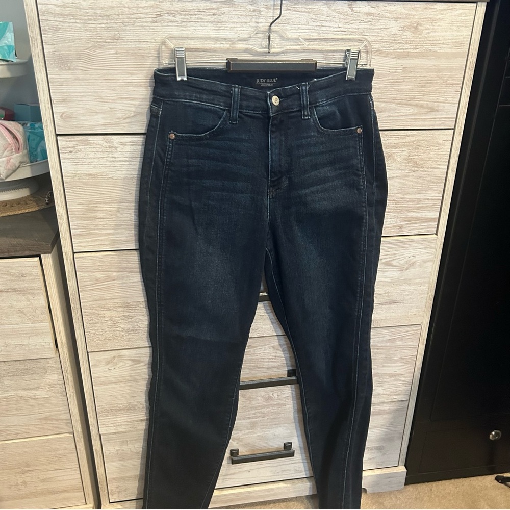 Judy Blue dark wash jeans boyfriend fit 5/27 - Picture 2 of 5